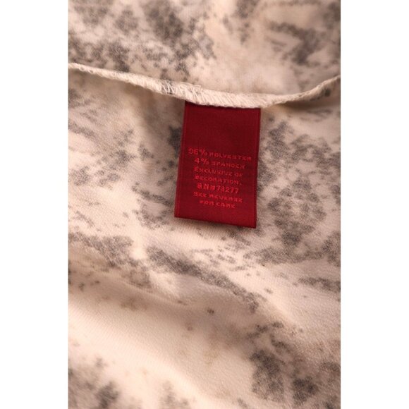 212 Collection Women's Animal Print Button-Up Shirt Size X Large - Picture 6 of 12